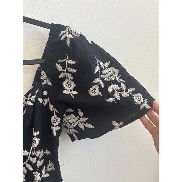 NWT Abercrombie Linen Blend Button Through Mini Dress | XS - Picture 2 of 8